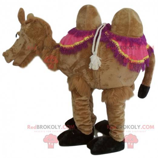 Brun kamel maskot, dromedar kostume - Redbrokoly.com