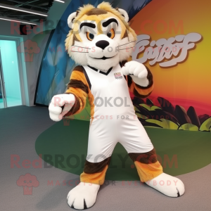  Sabeltand Tiger maskot...