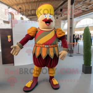 Olive Swiss Guard mascotte...