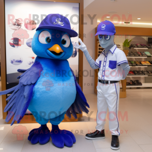 Lavender Blue Jay mascotte...