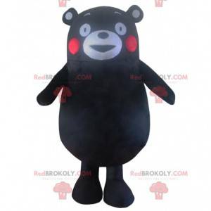 Mascote Kumamoto famoso mascote japonês, fantasia de urso -