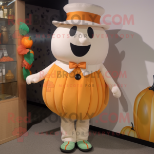 Cream Pumpkin mascotte...