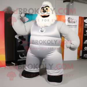 Silver Strongman mascotte...