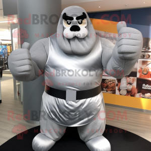 Silver Strongman mascotte...