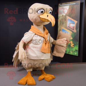 Tan Dodo Bird mascotte...