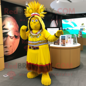 Yellow Chief mascotte...