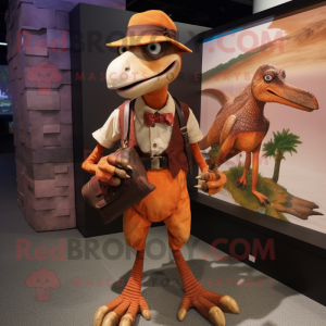 Rust Dimorphodon maskot...