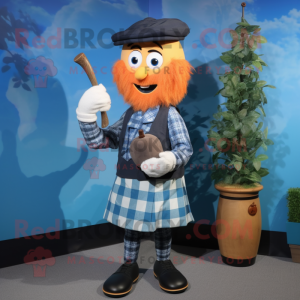Peach Bagpipe maskot...