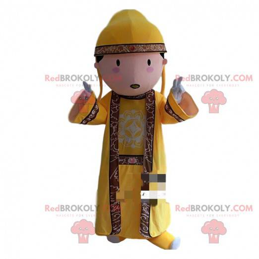 Mascote imperador, fantasia de homem asiático - Redbrokoly.com