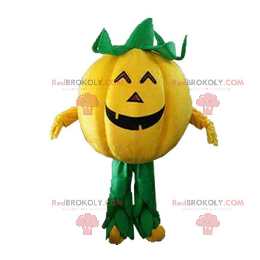 Kæmpe Halloween græskar maskot, Halloween kostume - Kæmpe Halloween græskar maskot, Halloween kostume -