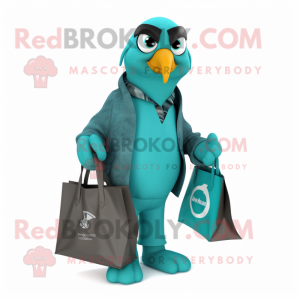 Turquoise Hawk mascotte...