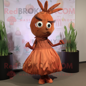 Rust Onion maskot drakt...