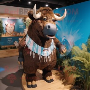  Woolly Rhinoceros maskot...