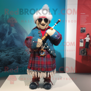  Bagpipe postać w kostiumie...