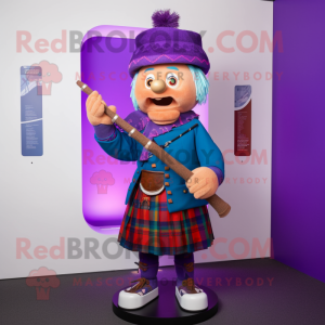  doedelzak mascotte kostuum...