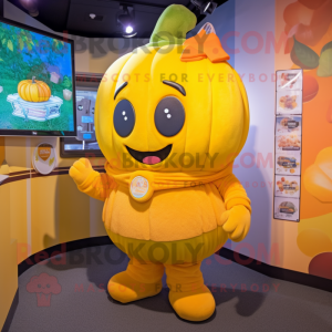 Yellow Pumpkin mascotte...