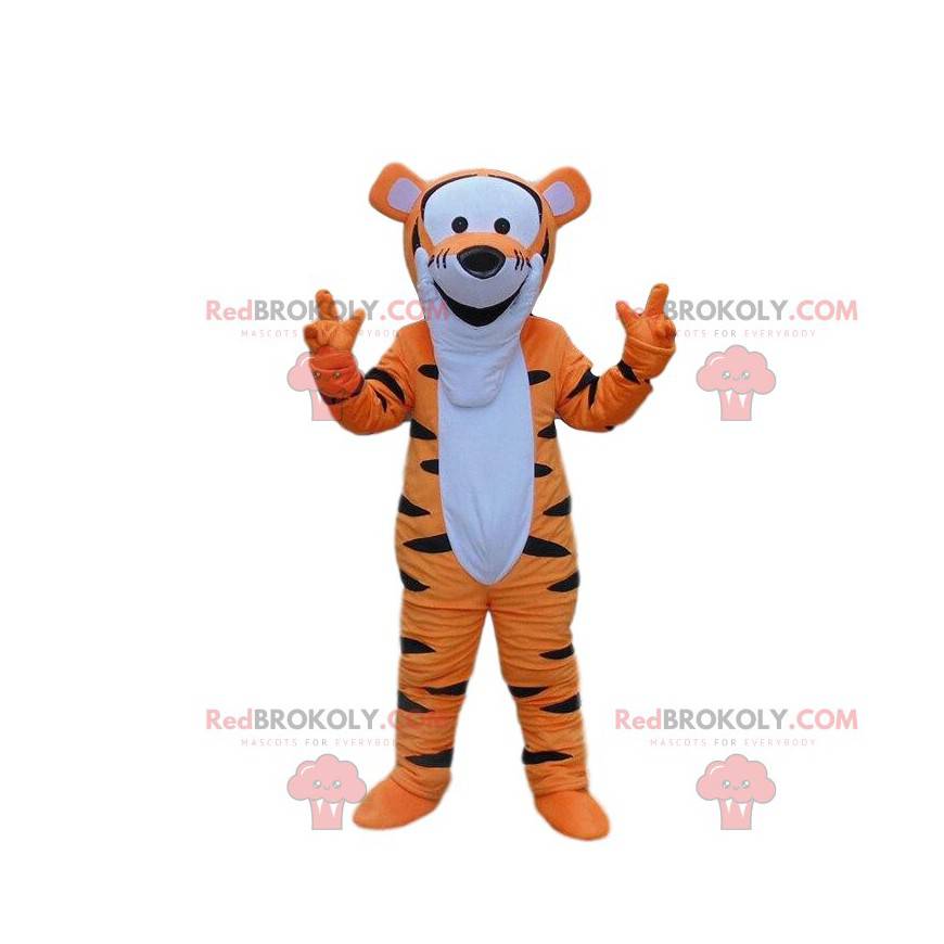 Mascot Tigger, der berühmte Tiger in Winnie the Pooh -