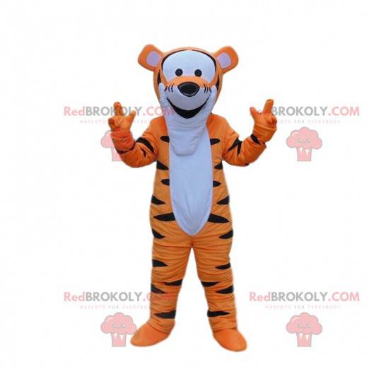 Mascot Teigetje, de beroemde tijger in Winnie de Poeh -