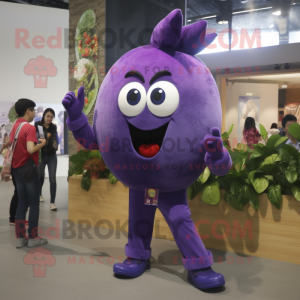 Purple Plum mascotte...