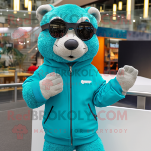 Turquoise Mongoose mascotte...