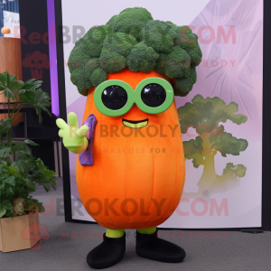 Orange Broccoli mascotte...