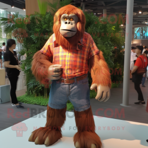  Orangutan w kostiumie...