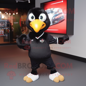 Black Eagle maskot kostym...