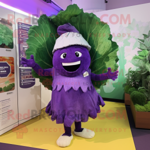 Purple Cabbage mascotte...