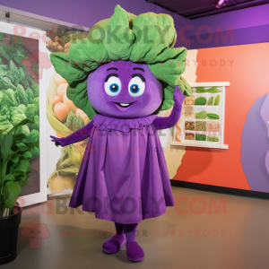 Purple Cabbage maskot...