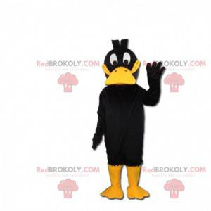 Mascot Daffy Duck, famous duck from Looney Tunes -