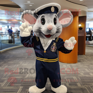 Navy Rat mascotte kostuum...