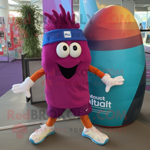 Magenta Squash mascotte...