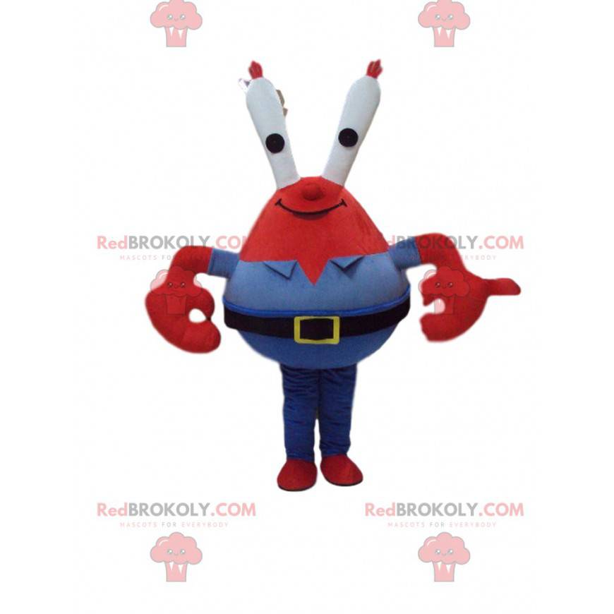 Mascotte van meneer Krabs of "Captain Krabs" van SpongeBob