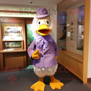 Lavender Duck mascotte...