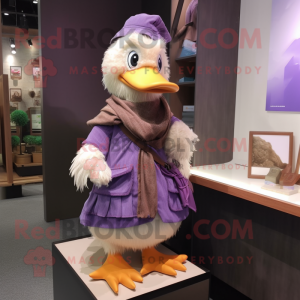 Lavender Duck mascotte...