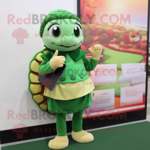  Turtle mascotte kostuum...