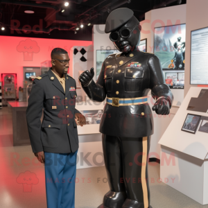 Black Soldier maskot...