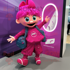 Magenta Momentum mascotte...