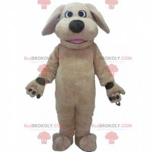 Beige dog mascot, doggie costume, dog costume - Redbrokoly.com