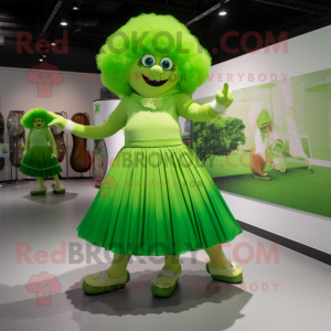 Lime Green Irish Dancer...