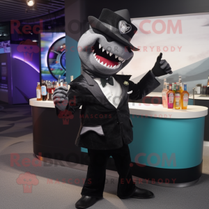 Black Shark maskot kostume...