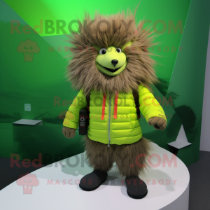 Lime Green Porcupine...