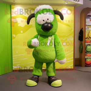 Personagem de mascote Lime...