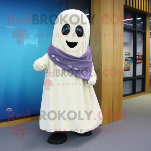 Cream Ghost maskot kostume...