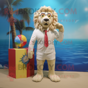 Costume de mascotte Lion...