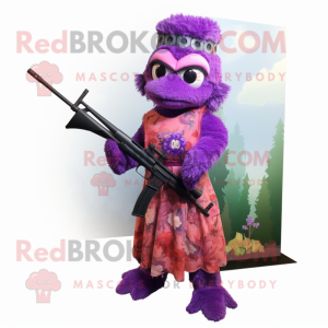 Purple Sniper mascotte...