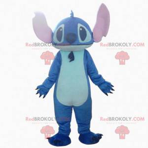 Stitch mascot, the famous alien from Lilo and Stitch -