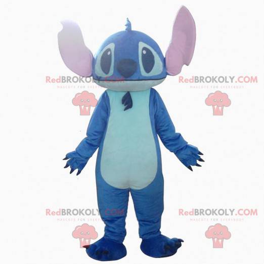 Stitch mascot, the famous alien from Lilo and Stitch -