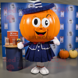 Navy Pumpkin mascotte...