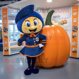 Navy Pumpkin mascotte...